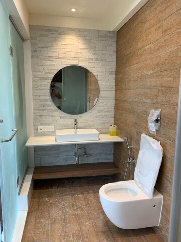 Bathroom in 2 BHK Apartment at Hiranandani Avalon, Powai – for Rent