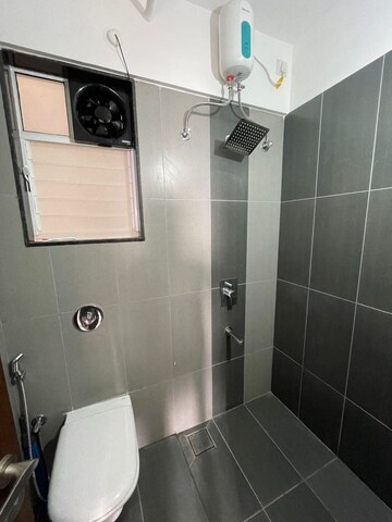 Bathroom in 3 BHK Apartment at Yashwin Orizzonte, Kharadi – for Rent