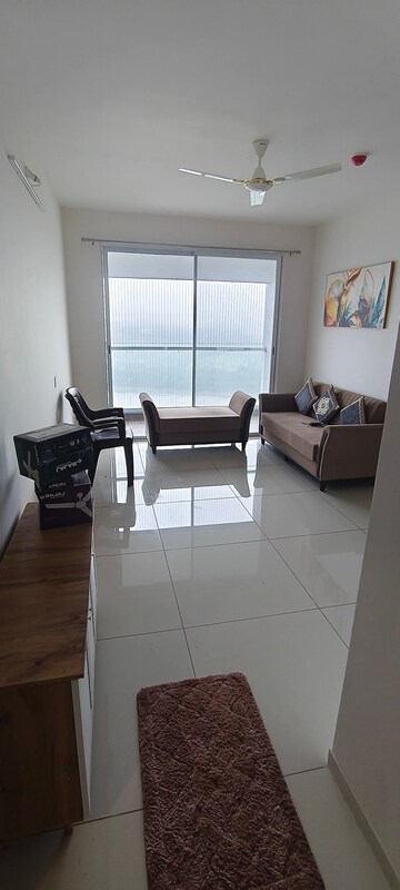 Hall in 3 BHK Apartment at Yashwin Orizzonte, Kharadi – for Rent