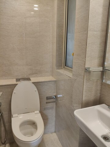 Bathroom in 1 BHK Apartment at Hiranandani Regent Hill, Powai – for Rent