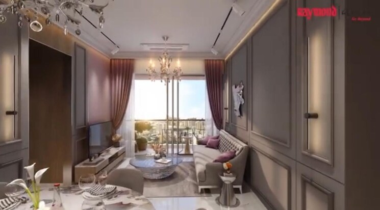 Living Room, raymond-the-address 3 Bedroom 1178 Sq.Ft. Apartment In Pokhran Road No Two Thane 8990766