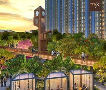3 BHK Apartment – Exterior View View at Raymond The Address, Pokhran Road No Two - for Sale