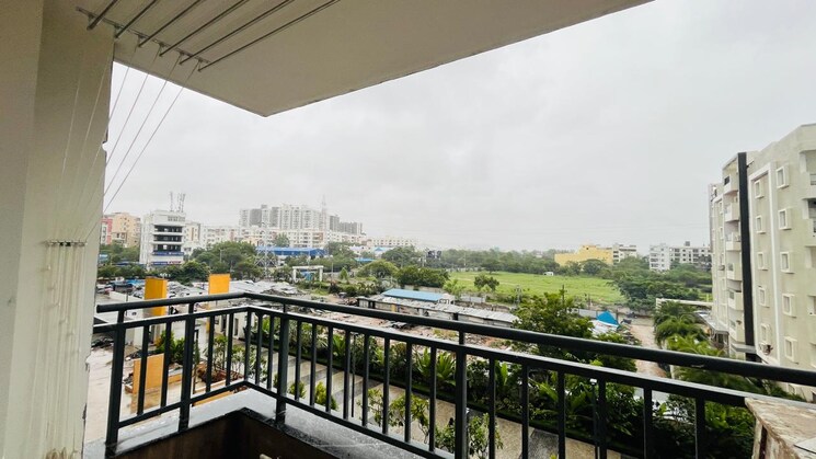 Balcony, hallmark-skyrena 3 Bedroom 1635 Sq.Ft. Apartment In Narsingi Hyderabad 8990688