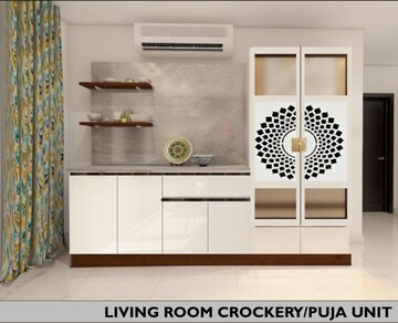 Floor Plan in 3 BHK Apartment at Prestige Beverly Hills, Kokapet – for Rent