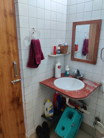 Bathroom in 1 RK Apartment at Ip Extension – for Rent