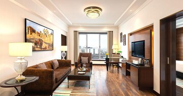 Living Room in 3 BHK Apartment at Ireo Victory Valley, Sector 67 – for Rent
