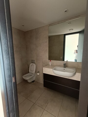 Bathroom in 3.5 BHK Apartment at Panchshil Towers, Kharadi – for Rent