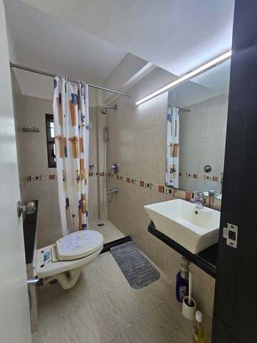 Bathroom in 3 BHK Apartment at Bandra West – for Rent