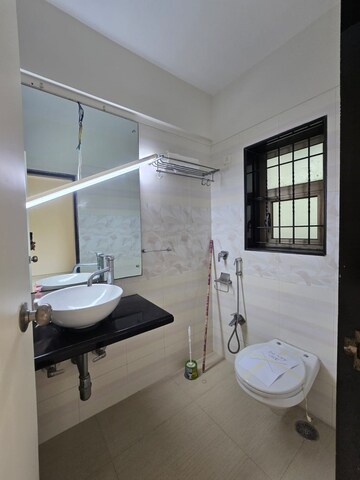Bathroom in 3 BHK Apartment at Bandra West – for Rent