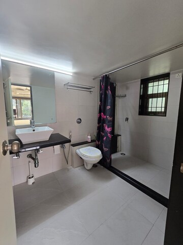 Bathroom in 3 BHK Apartment at Bandra West – for Rent