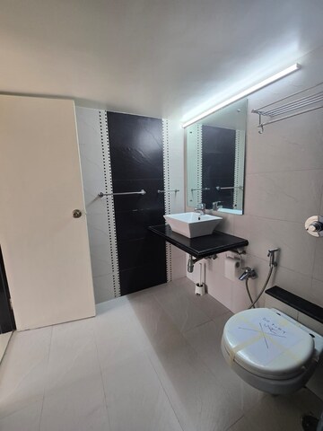 Bathroom in 3 BHK Apartment at Bandra West – for Rent