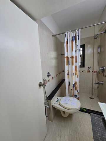 Bathroom in 3 BHK Apartment at Bandra West – for Rent