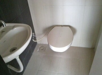 Bathroom in 2 BHK Apartment at Rustomjee Avenue J, Virar West – for Rent