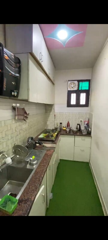Kitchen in 3 BHK Builder Floor at Harit Vihar RWA, Burari – for Sale