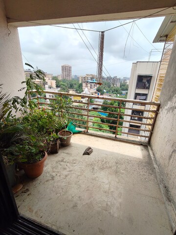 Balcony in 2 BHK Apartment at Govardhan Enclave, Kalyan West – for Rent