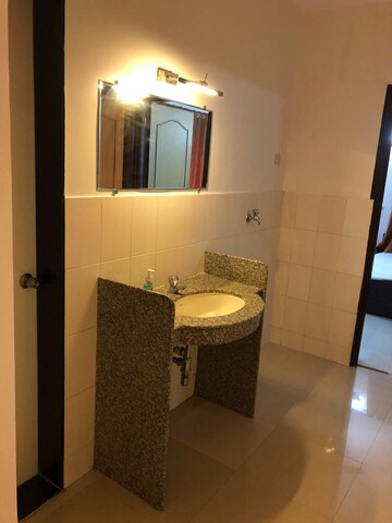 Bathroom in 2 BHK Apartment at West End River View, Aundh – for Rent