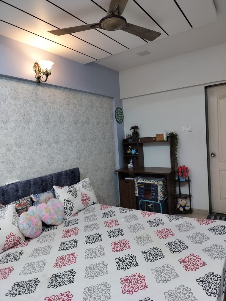 Bedroom, ravinanda-trinity 3 Bedroom 1250 Sq.Ft. Apartment In Wagholi Pune 8990940