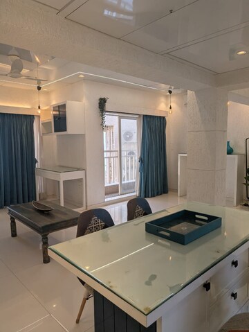 Living Room in 2 BHK Apartment at Mount Sea View Apartment, Versova – for Rent