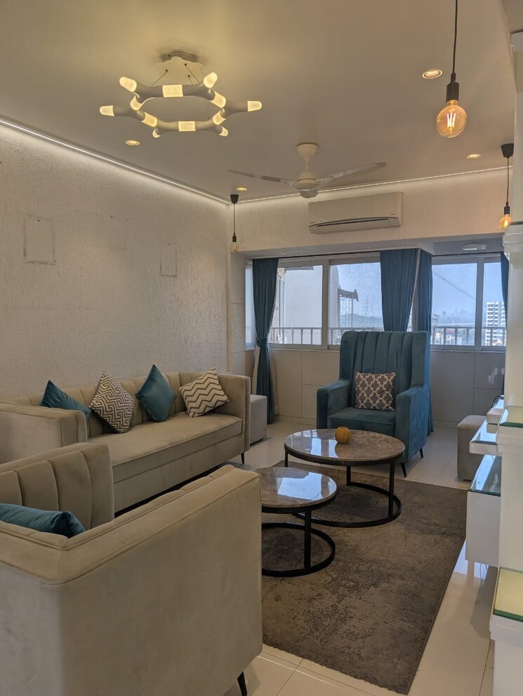Living Room, mount-sea-view-apartment 2 Bedroom 900 Sq.Ft. Apartment In Versova Mumbai 8990948