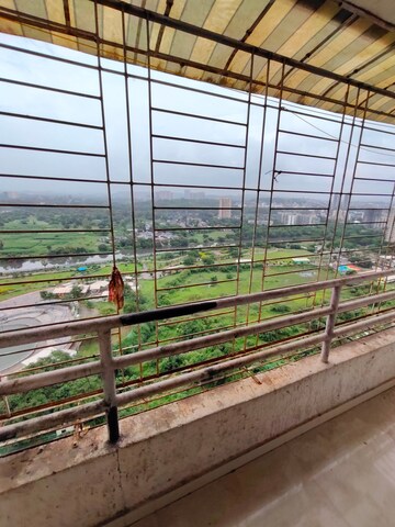 Balcony in 2 BHK Apartment at Mehta Amrut Pearl, Kalyan West – for Rent