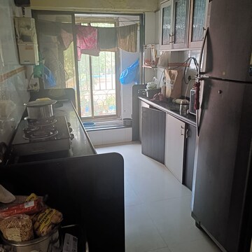 Kitchen in 1 BHK Apartment at Vithal Kunj Apartment, Andheri West – for Rent