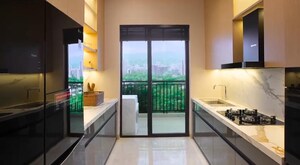 Living Room in 4 BHK Apartment at Raymond The Address, Pokhran Road No Two – for Sale