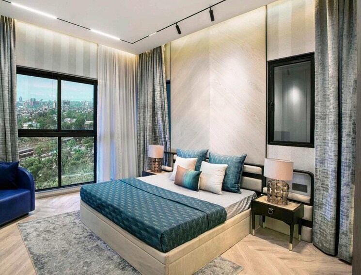 Bedroom, raymond-the-address 4 Bedroom 1548 Sq.Ft. Apartment In Pokhran Road No Two Thane 8991014