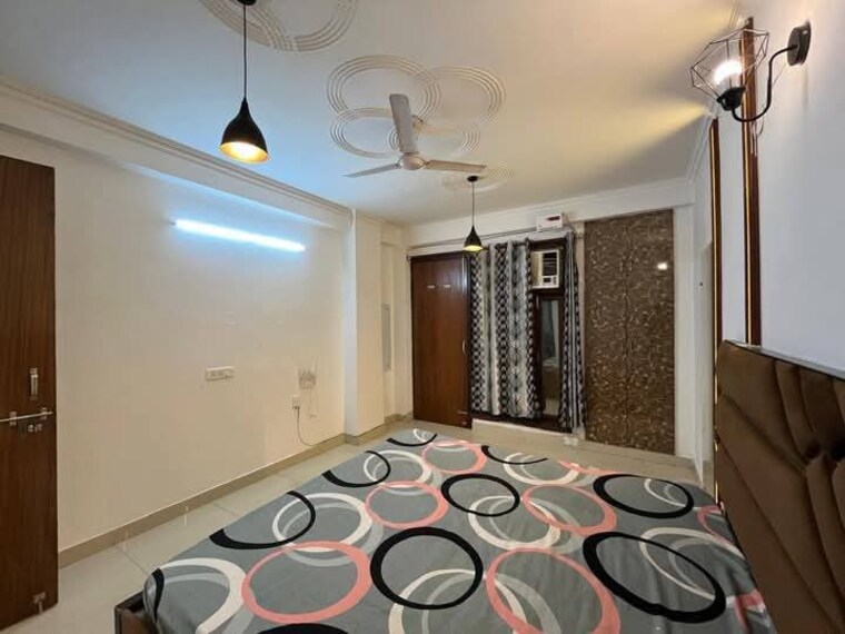 Bedroom, himgiri-enclave 3 Bedroom 900 Sq.Ft. Apartment In Burari Delhi 8991006