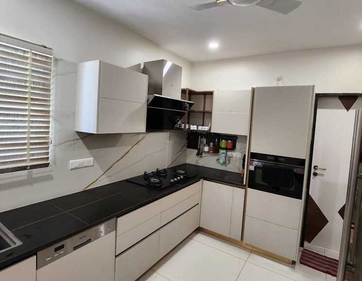 Kitchen, bollineni-bion 3 Bedroom 1621 Sq.Ft. Apartment In Kothaguda Hyderabad 8991033
