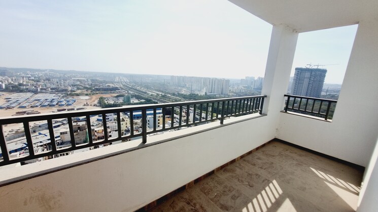 Balcony, rajapushpa-provincia 2 Bedroom 1370 Sq.Ft. Apartment In Narsingi Hyderabad 8991030