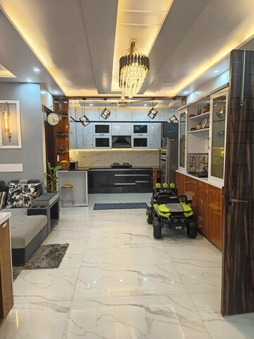 Living Room in 3 BHK Builder Floor at Raghu Nagar – for Sale