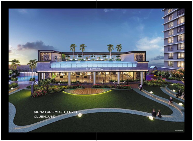 Swimming Pool, goodwill-wisteria 3 Bedroom 1605 Sq.Ft. Apartment In Vashi Sector 19d Navi Mumbai 8991138