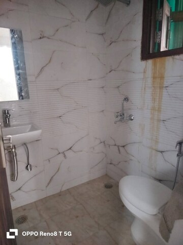 Bathroom in 2 BHK Builder Floor at Saket – for Rent