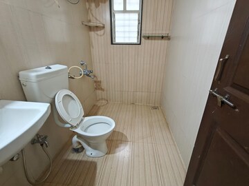 Bathroom in 3 BHK Apartment at Sai Ambience & Sai Vision, Pimple Saudagar – for Rent