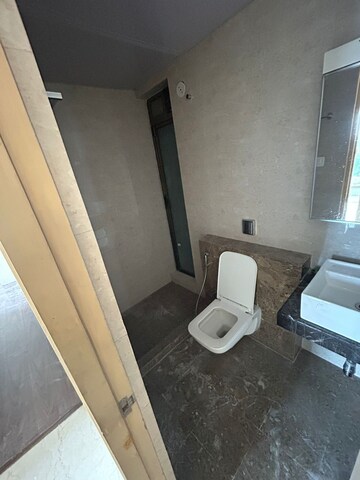 Bathroom in 3 BHK Apartment at Rajesh Raj Infinia, Malad West – for Rent