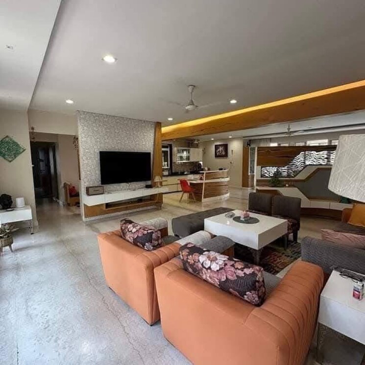 Living Room, naiknavare-eminence-saga 3 Bedroom 1418 Sq.Ft. Apartment In Sanjay Park Pune 8991325