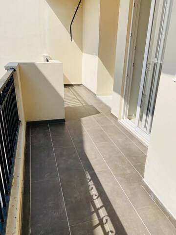 Balcony in 3 BHK Apartment at MP Metro Towers, Dhakoli – for Rent