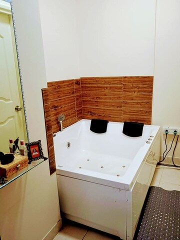 Bathroom in 3 BHK Apartment at G Corp The Icon, Thanisandra Main Road – for Rent