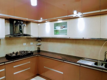 Kitchen in 3 BHK Apartment at G Corp The Icon, Thanisandra Main Road – for Rent