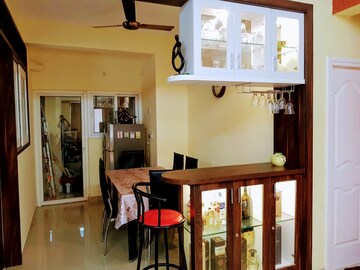 Living Room in 3 BHK Apartment at G Corp The Icon, Thanisandra Main Road – for Rent