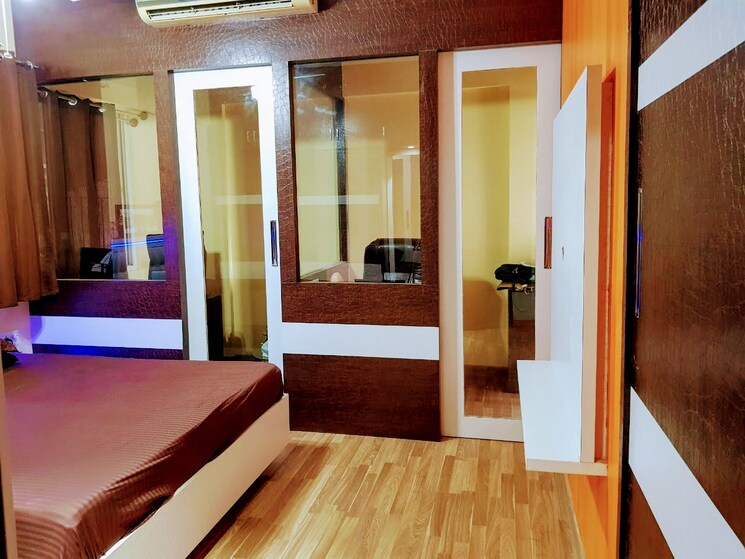 Master Bedroom, g-corp-the-icon 3 Bedroom 1513 Sq.Ft. Apartment In Thanisandra Main Road Bangalore 8991360