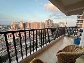 Balcony in 4 BHK Apartment at JM Aroma, Sector 75 – for Rent