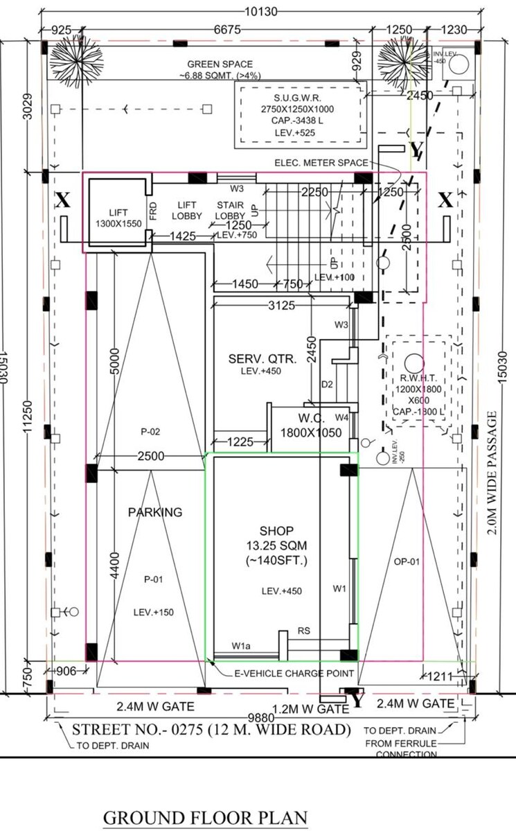 Floor Plan, new town action area 1 6+ Bedroom 4600 Sq.Ft. Villa In New Town Action Area 1 Kolkata 8991399