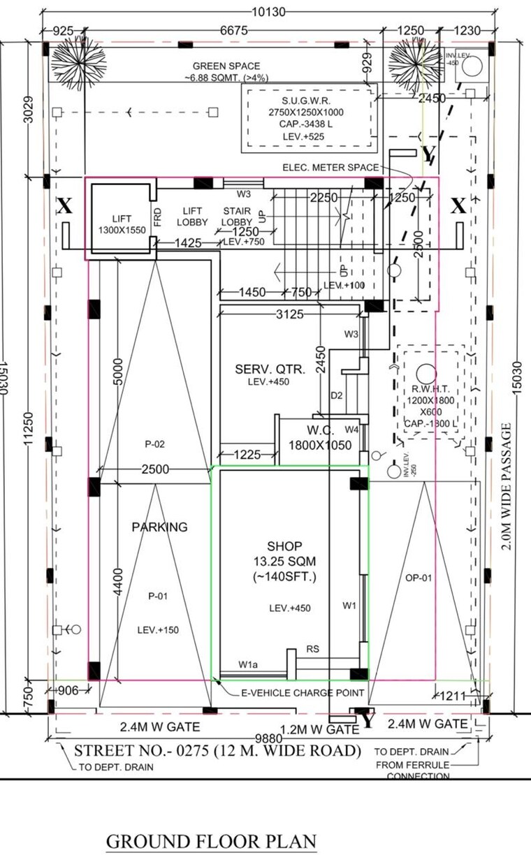 Floor Plan, new town action area 1 6+ Bedroom 4600 Sq.Ft. Villa In New Town Action Area 1 Kolkata 8991399