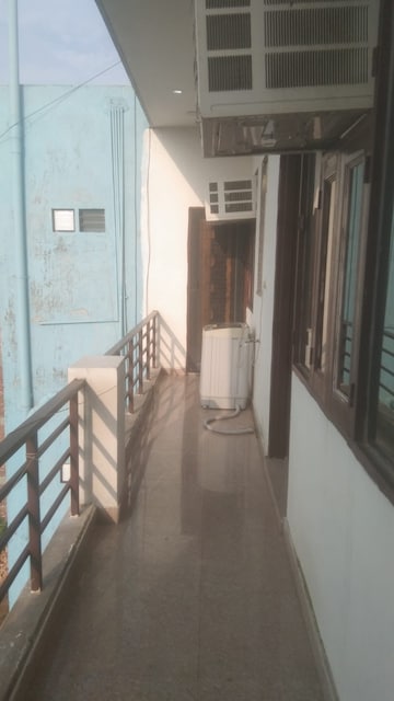 Balcony in 2 BHK Apartment at Saket Kunj Society, Rohini Sector 9 – for Rent