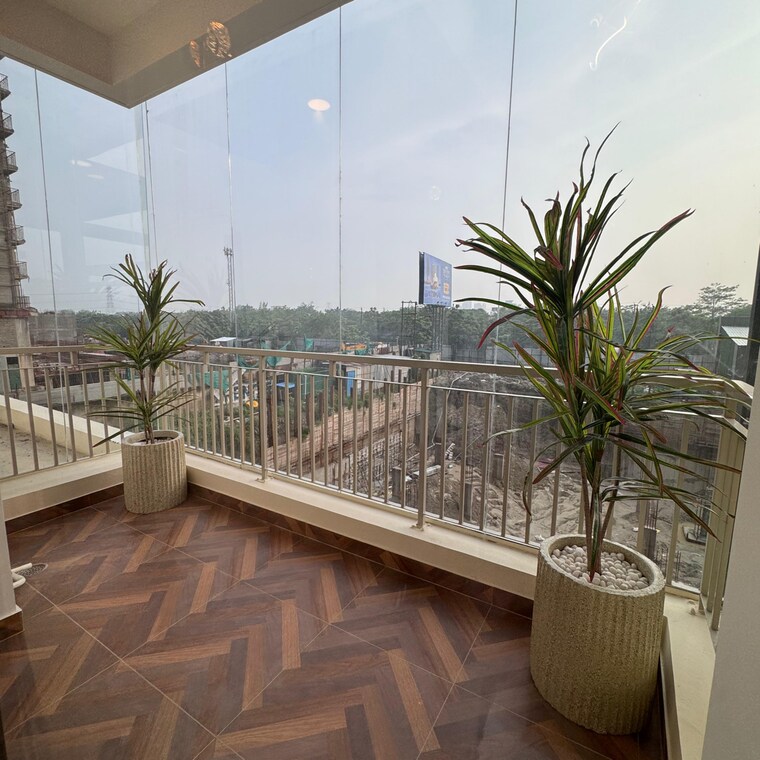 Balcony, ska-destiny-one 3.5 Bedroom 1757 Sq.Ft. Apartment In Delta Iii Greater Noida Greater Noida 8991428