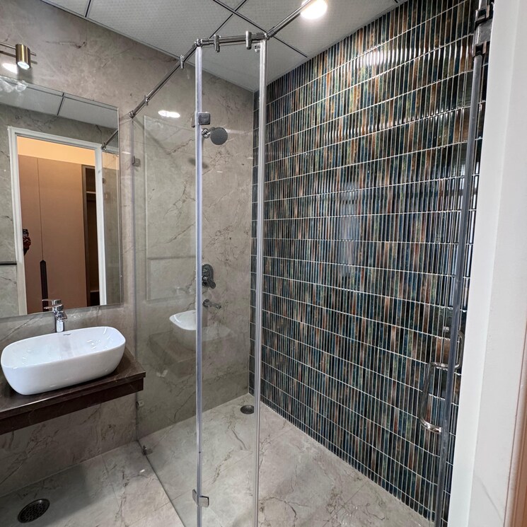 Bathroom, ska-destiny-one 3.5 Bedroom 1757 Sq.Ft. Apartment In Delta Iii Greater Noida Greater Noida 8991428