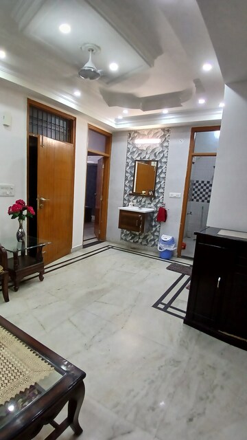Living Room in 3 BHK Apartment at Shaheen Bagh – for Sale