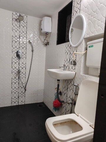 Bathroom in 2 BHK Apartment at Sai Venus & Uranus, Goregaon West – for Rent