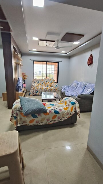 Living Room in 2 BHK Apartment at Kolte Patil Cilantro, Wagholi – for Rent